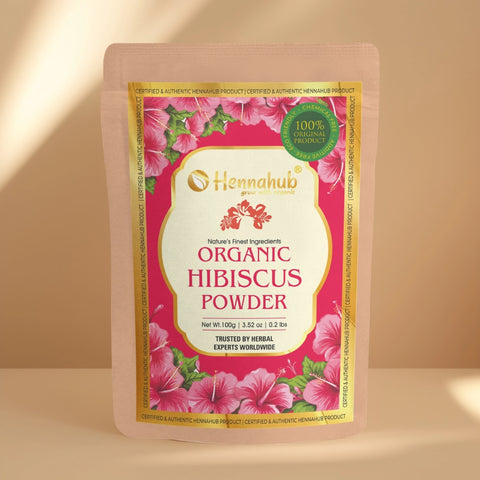 Hennahub Gold Hibiscus Powder for Conditioning Hair and Revitalizing Skin | Double Filtered 100g Hennahub Gold Hibiscus Powder for Conditioning Hair and Revitalizing Skin | Double Filtered 100g