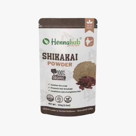 Hennahub Premium Shikakai Powder for Gentle Hair Care and Natural Shine | Acacia concinna 100g Hennahub Premium Shikakai Powder for Gentle Hair Care and Natural Shine | Acacia concinna 100g