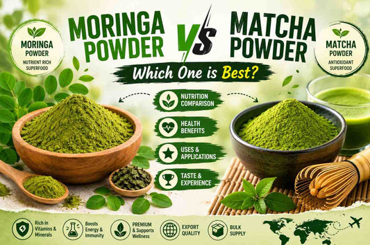 Moringa Powder vs Matcha Powder: Which One Is Best?