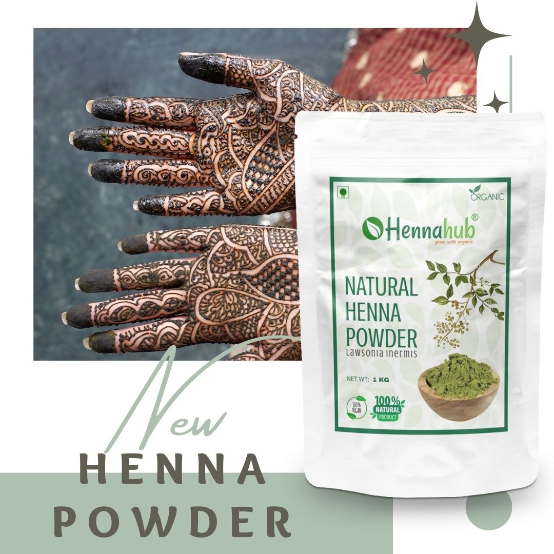 Handmade Mehndi Powder from India's Best Leaves |  Finely Sifted Henna Powder 1 Kg Pack