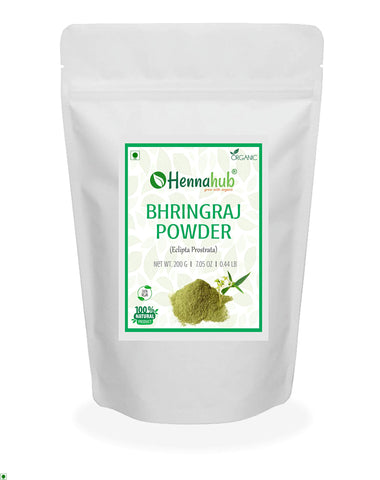 Hennahub Natural Henna 1 kg + Amla, Reetha, Shikakai, Bhringraj, Hibiscus Powder for Hair, 200g each (Pack of 5)